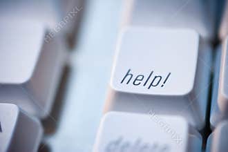 Help Key on Computer Keyboard