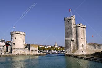 Port of La Rochelle in France