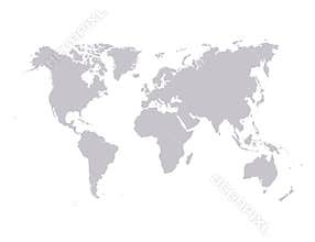 Vector world map