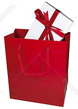 Red gift bag