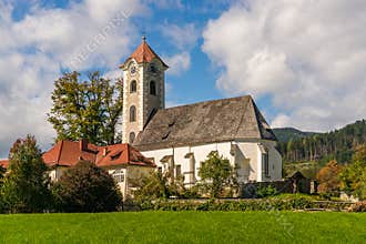 Parish church in Obermühlbach
