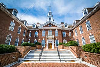 The Delaware State Capitol Building in Dover, Delaware.