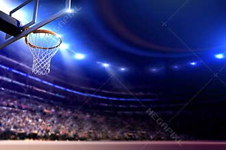 Basketball arena