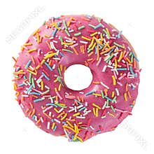 Pink donut
