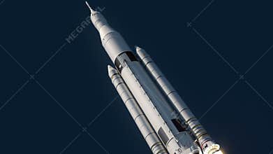 Space Launch System Takes Off