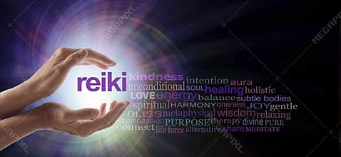 Reiki Vortex Healing Word Cloud