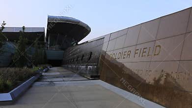 View of Soldiers Field in Chicago, Illinois