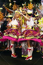 Lisbon Popular Parade Colors, Pin-Up Girls and Young Sailor Man