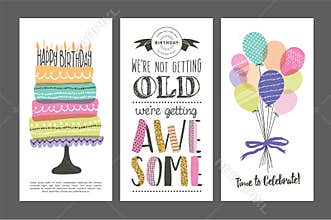 Birthday cards
