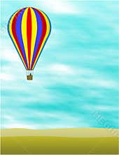 Hot Air Balloon Illustration