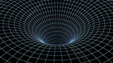 4k wormhole, speed tunnel warp. 3d animation