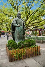 Hangzhou West Lake Temple Yue Fei Yue Fei statue