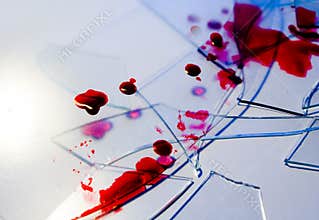 Broken glass