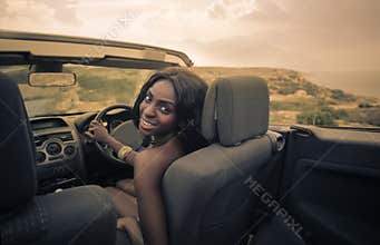 Beauty in the cabrio