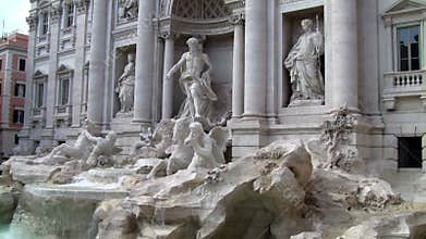 Trevi Fountain in Rome Italy