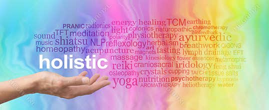 Holistic Therapy Word Cloud