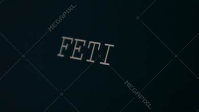Typing word fetish