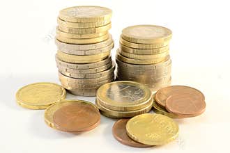 Euro coins
