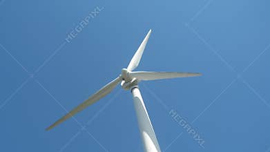 Wind turbine time-lapse