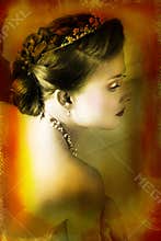Grunge bride
