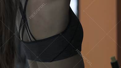 Strength workout at the gym