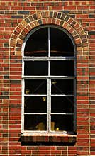 Arched Window Brick Wall