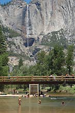 Yosemite summer recreation