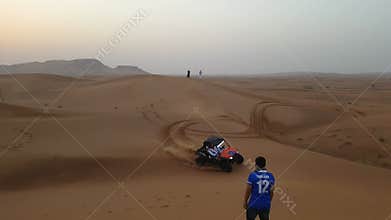 Thrilling 4x4 desert safari on the sand dunes
