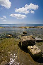 Castletown Isle of Man shoreline
