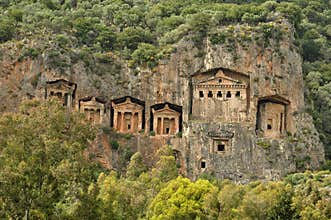The rock-tombs