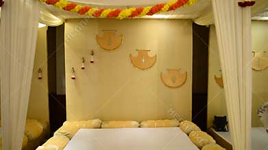 Indian Royal style seating arrangement