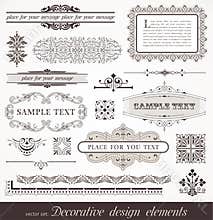 Design elements & page decor
