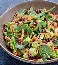 Healthy meal - avocado salad