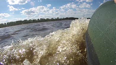 Fishing in summer by boat and in winter on ice