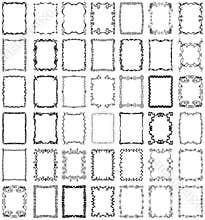 Vector Frames and Borders Collection Set