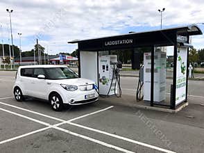 Karlshamn Energi Charging Station.