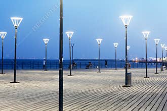Night led street lights with energy-saving lamps for fashion beauty