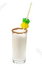 Tropical coco w cocktail