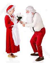 Flowers for Mrs. Claus