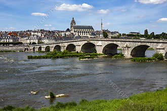 Blois by the Loire River - Loire Valley - France