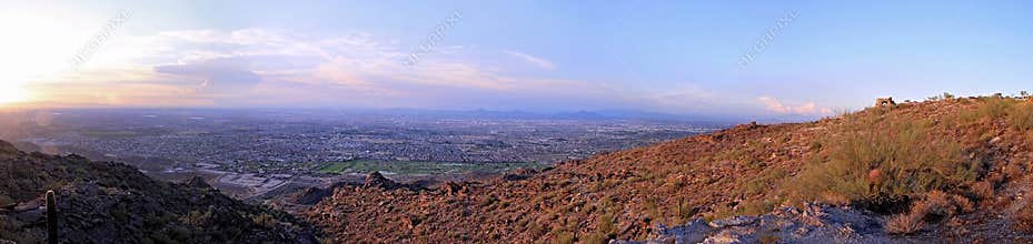 Phoenix South Mountain Panorama