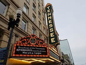 Marque on the Tennessee Theather in Knoxville, Tn.