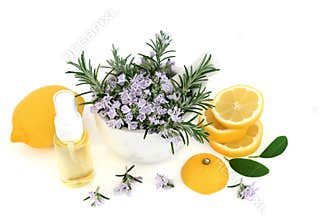Rosemary Herb and Lemon Vegan Skin Care