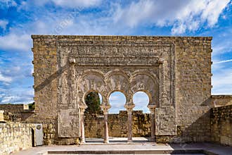 Palace of Medina Azahara near Cordoba in Andalusia, Spain