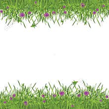 Green garden frame