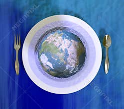Serving the Earth in a jelly