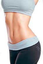 Woman's Abs