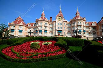 Disneyland Paris - entrance to the park