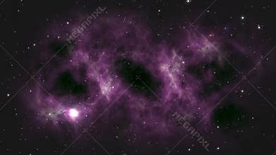 Cosmos space video background animation