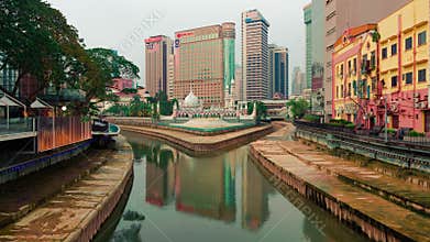 Kuala Lumpur cityscape, Malaysia. Timelapser